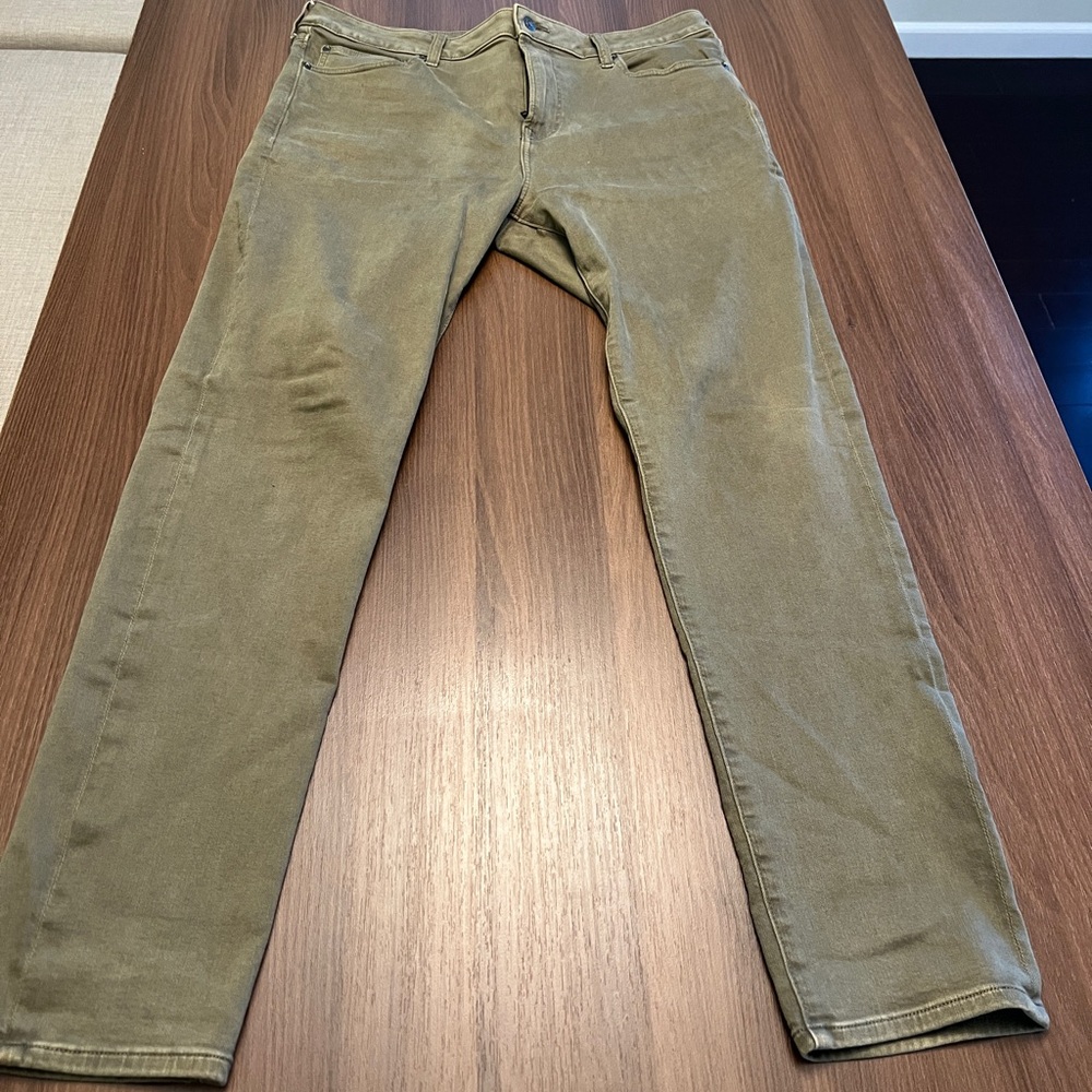 Express Olive Green Men’s Chinos